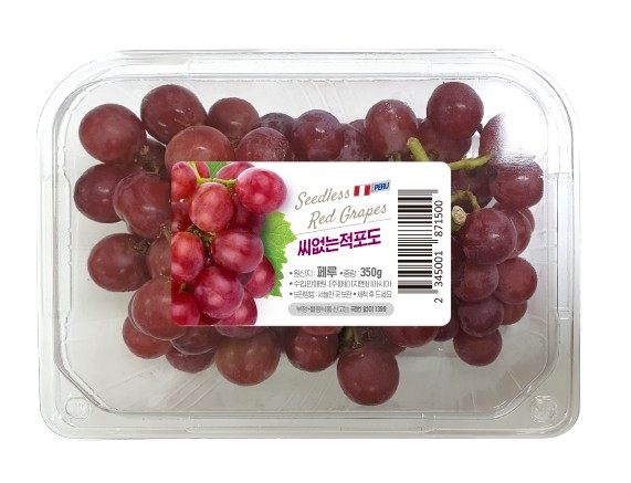 페루)씨없는적포도(350G/팩)