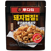 투다리)돼지껍질튀김