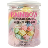 고운벗)레인보우머랭쿠키40G