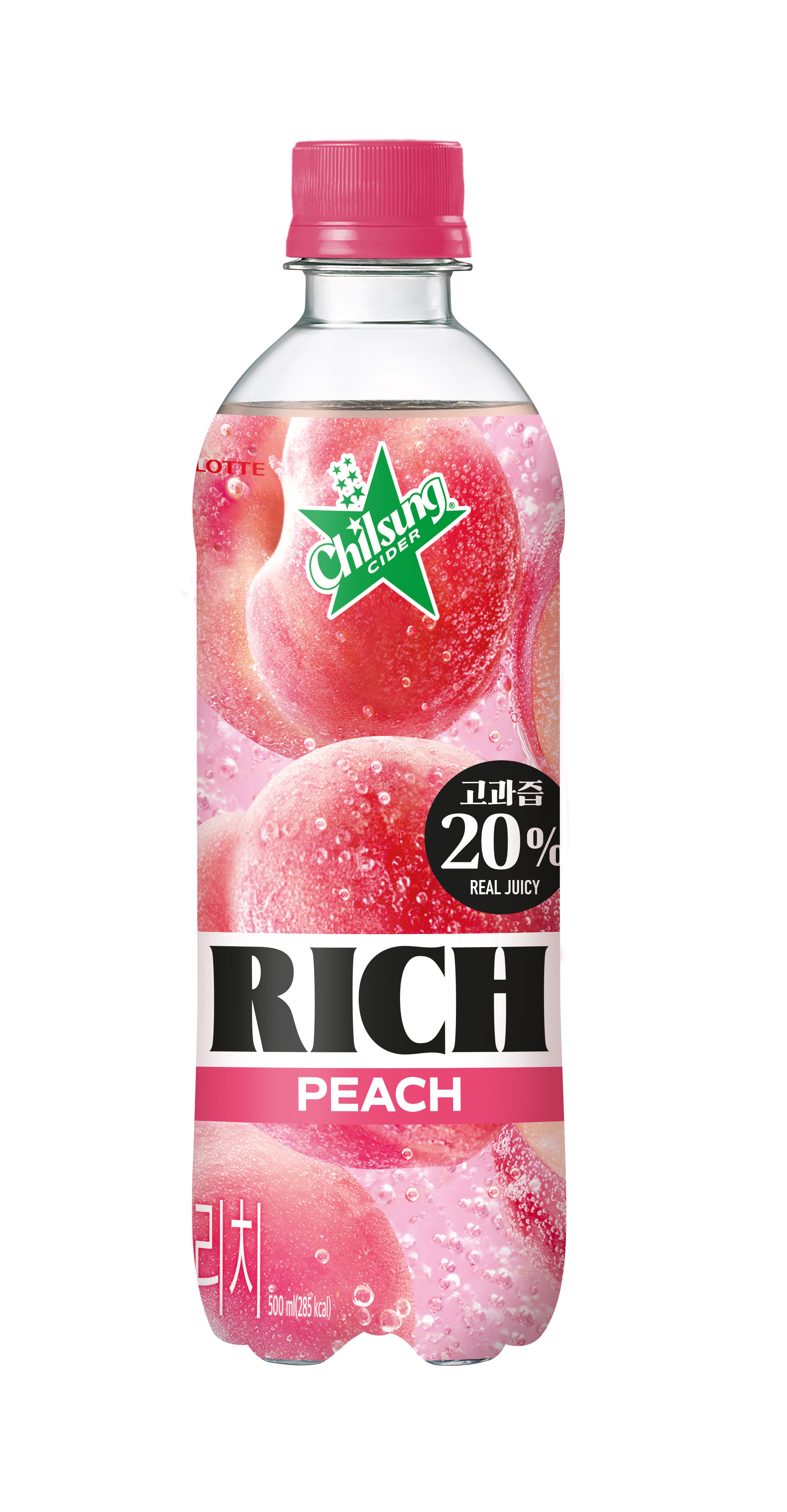 롯데)칠성사이다리치복숭아500ML