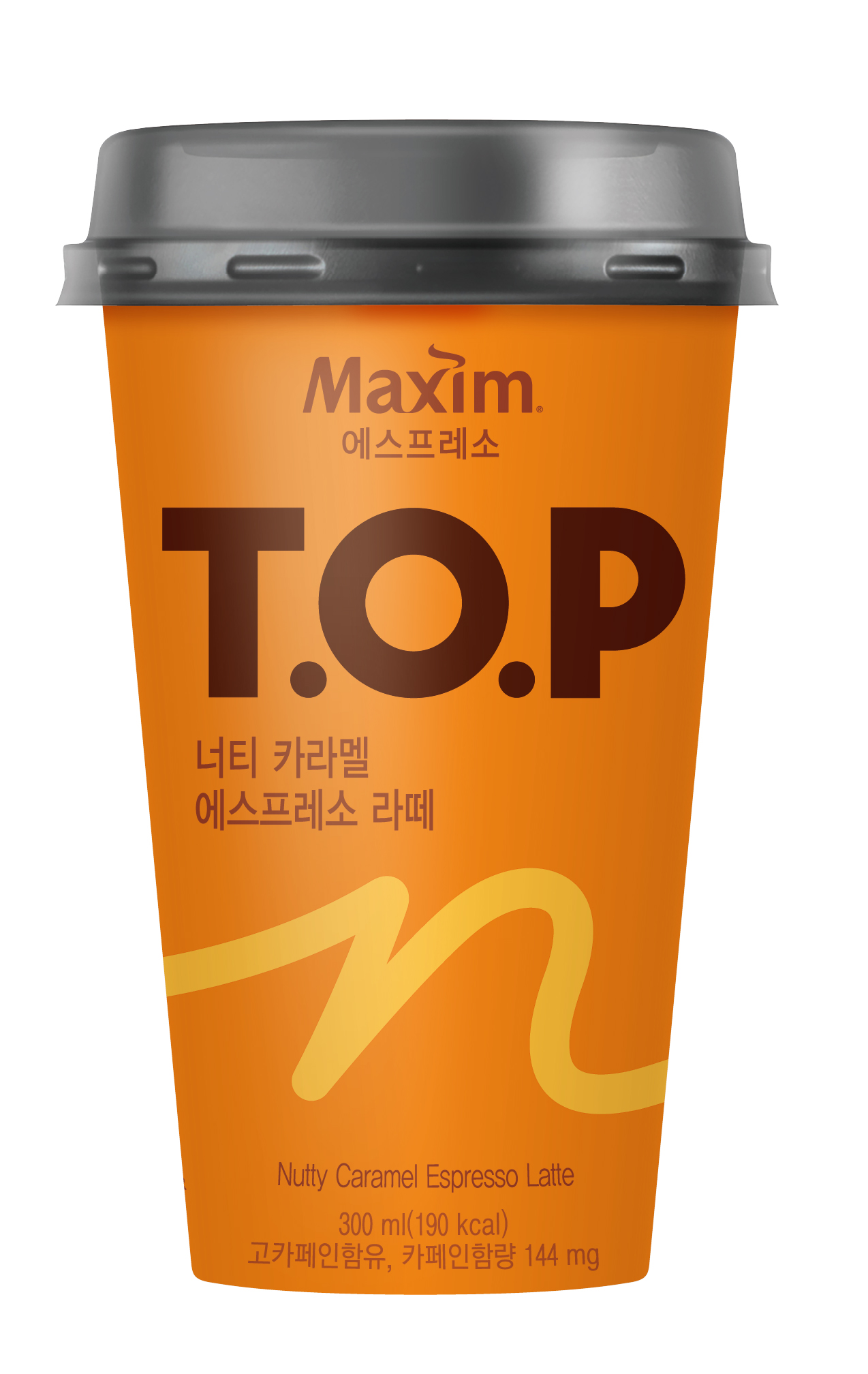 맥심)TOP너티카라멜라떼300ML