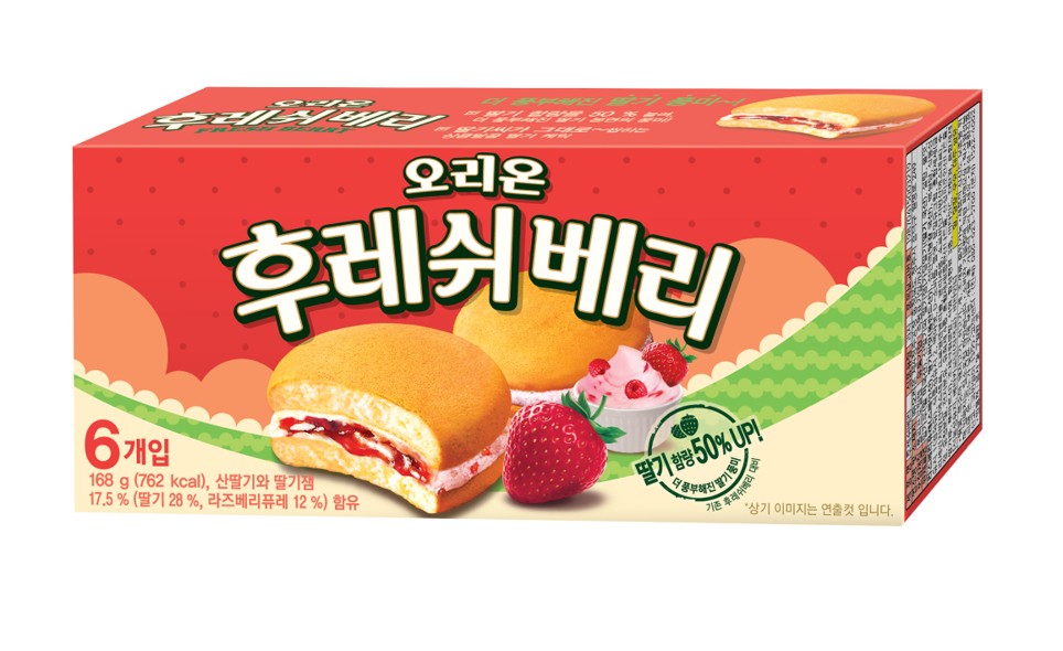 오리온)후레쉬베리(6입)