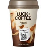 매일)럭키커피카페라떼250ML