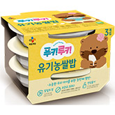 CJ)햇반푸키루키유기농쌀밥(3입)