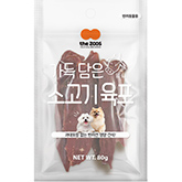 가득담은)애견소고기육포80G