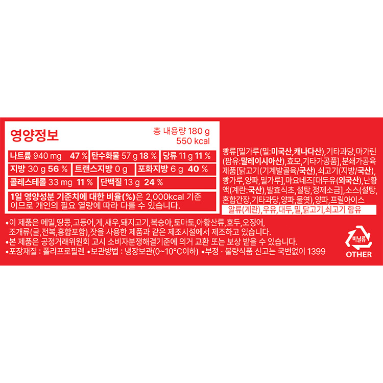 상품 정보 제공 고시